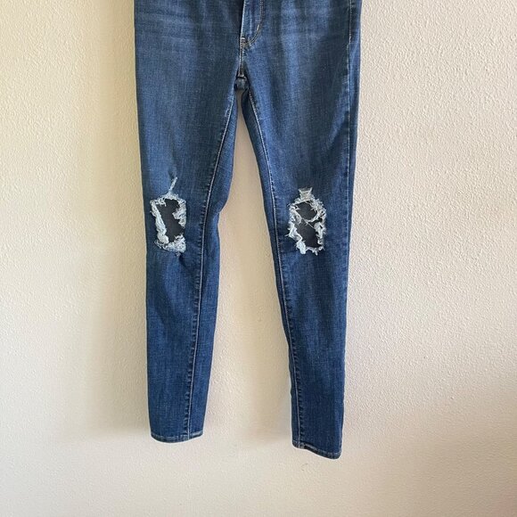 Levi 711 Skinny Size 26 Distressed Jeans - Picture 4 of 5